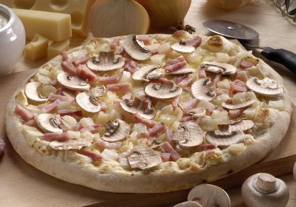 PIZZA CREMIERE  LARDONS OIGNONS