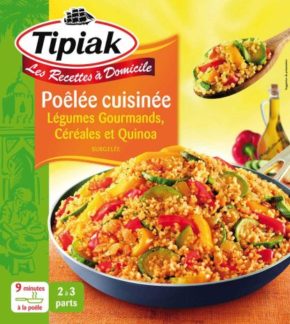 POELEE DE LEGUMES GOURMANDS CEREALES  ET QUINOA