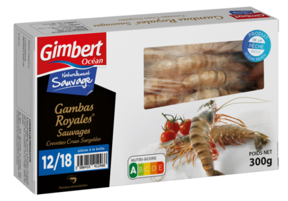 GAMBAS ROYALES  SAUVAGES - 12/18 Pièces à la boîte