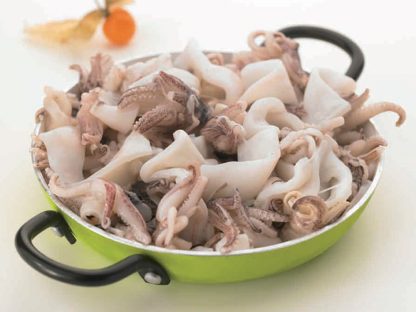 TETES ET PATTES  DE CALAMARS