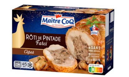 ROTI DE PINTADE FARCIE FARCE CEPES