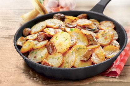 POMMES SARLADAISE AUX CEPES