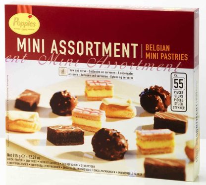 ASSORTIMENT  DE 55 MINI PATISSERIES