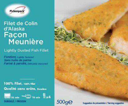 FILETS DE COLIN  FAçON MEUNIèRE