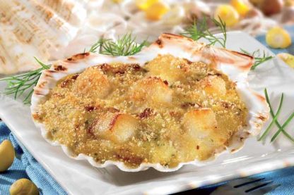 COQUILLES St JACQUES X 6 60% DE NOIX