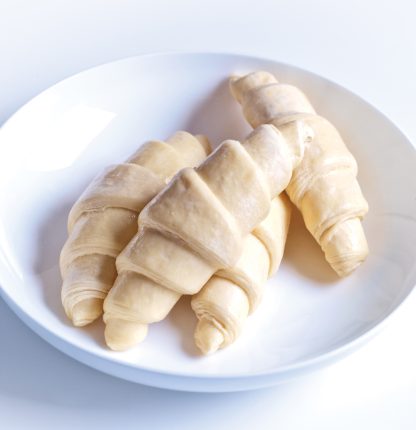 10 CROISSANTS BEURRE  PRETS A CUIRE