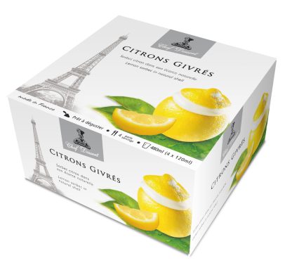 4 CITRONS GIVRES