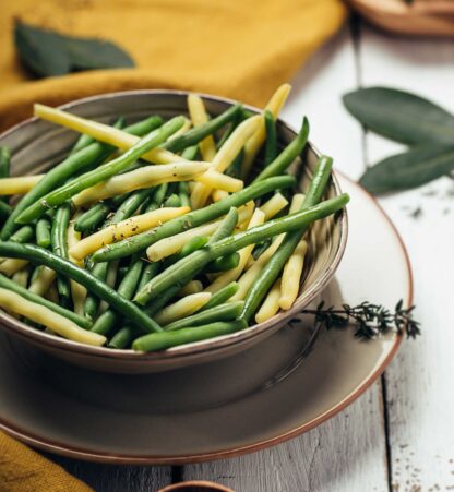 DUO DE HARICOTS VERTS ET BEURRE