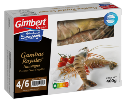 GAMBAS ROYALES SAUVAGES 4/6 PIECES