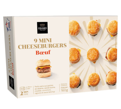 9 MINI CHEESEBURGERS COCKTAIL