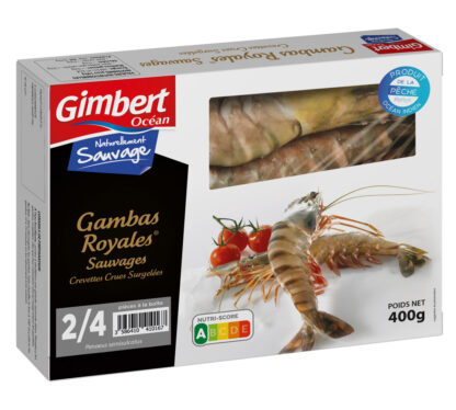 GAMBAS SAUVAGES ROYALES 2/4 PIECES