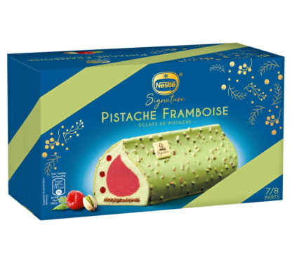 BUCHE PISTACHE FRAMBOISE